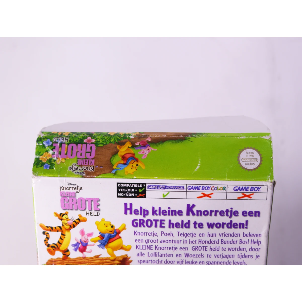 Game Boy Advance - Knorretje Kleine Grote Held - Boxed CIB - productfoto 6