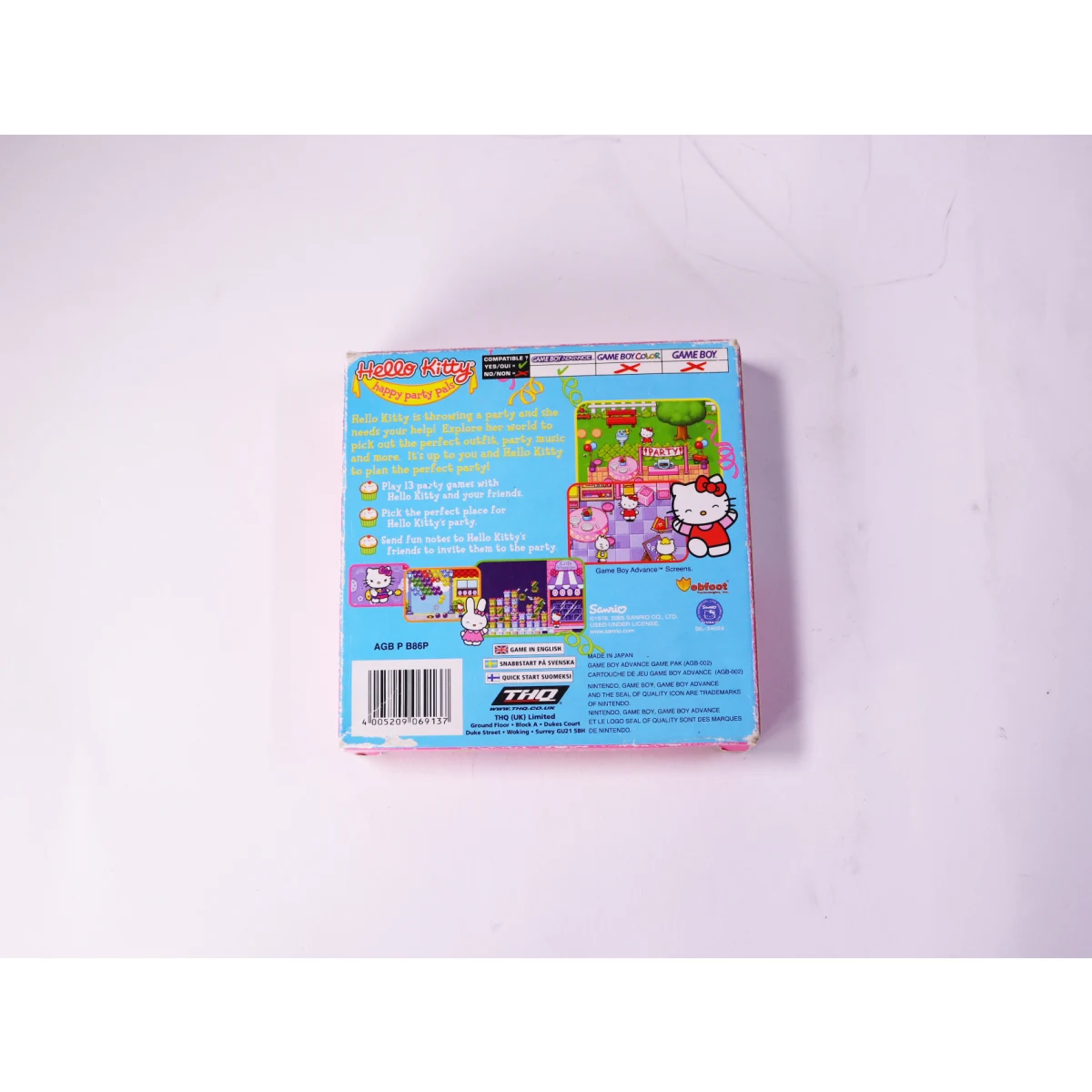 Game Boy Advance - Hello Kitty: Happy Party Pals - Boxed CIB - productfoto 2