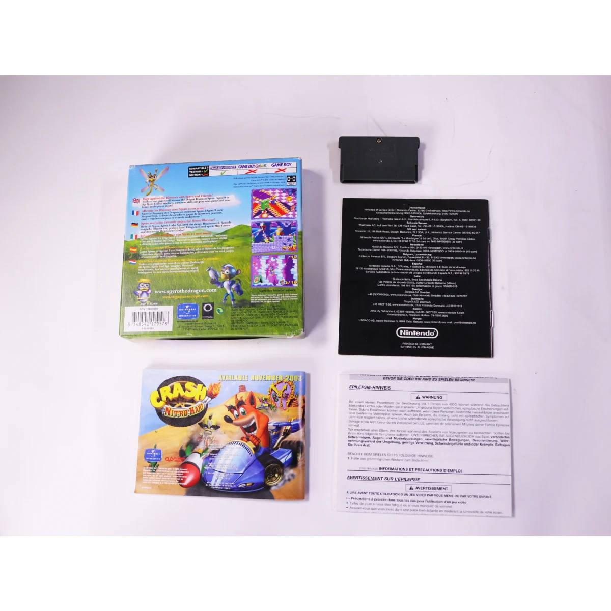 Game Boy Advance - Spyro: Attack of the Rhynocs - Boxed CIB - productfoto 9
