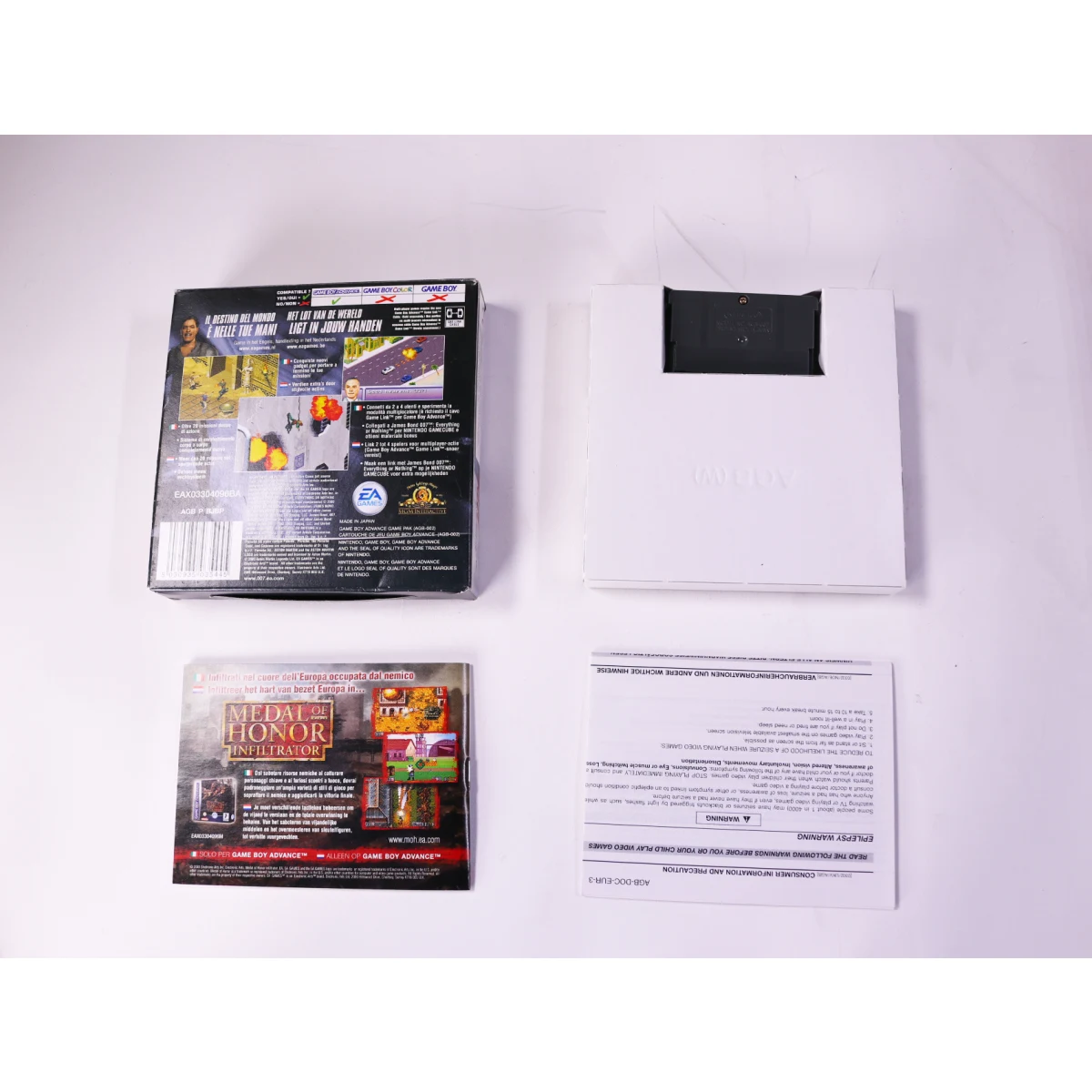 Game Boy Advance - 007: Everything or Nothing - Boxed CIB - productfoto 8