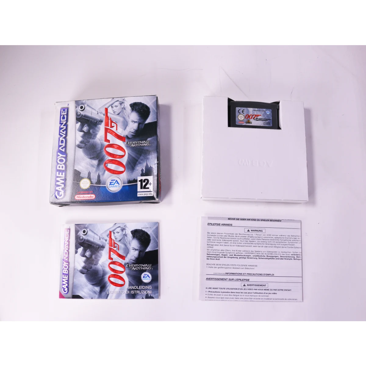 Game Boy Advance - 007: Everything or Nothing - Boxed CIB - productfoto 7
