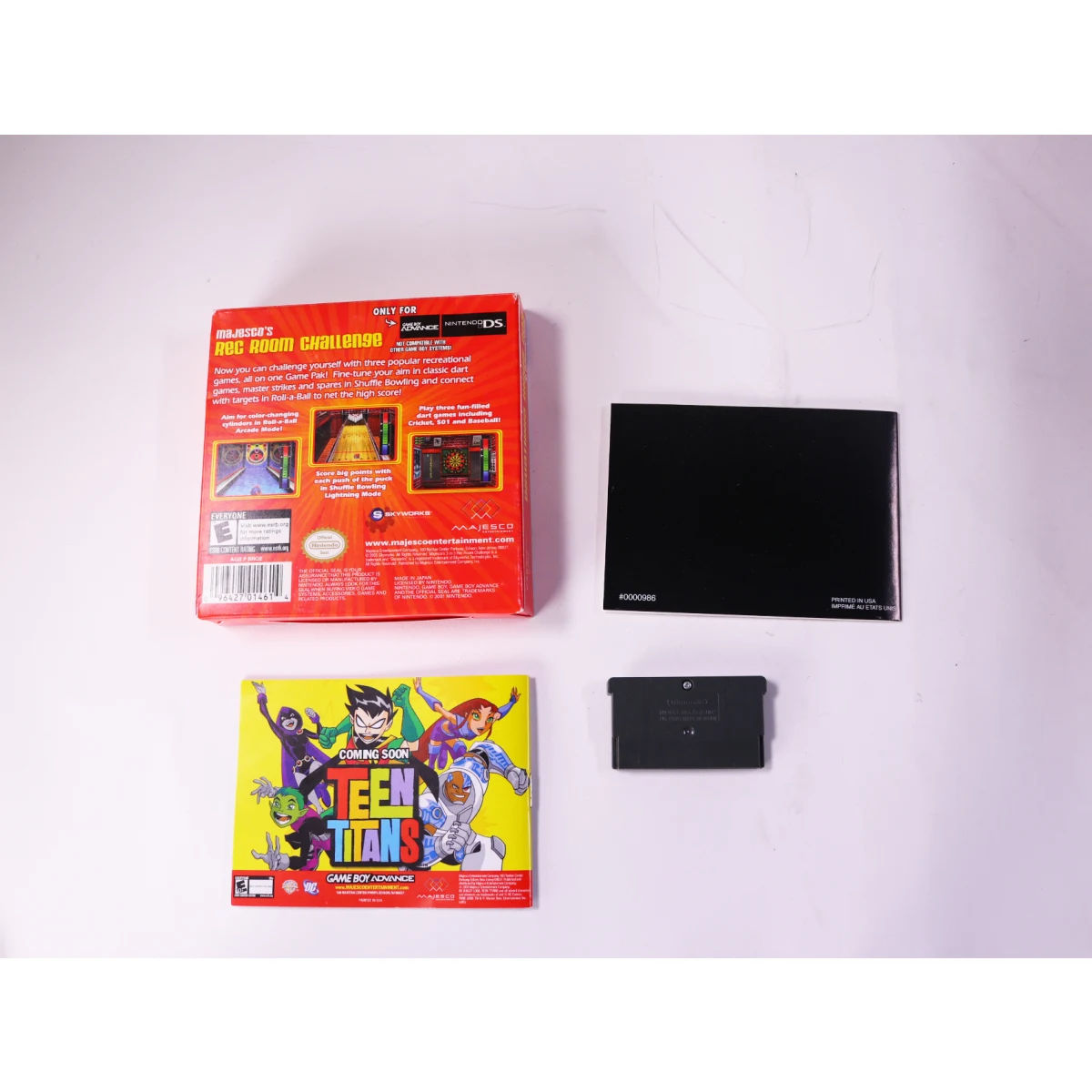 Game Boy Advance - 3-in-1 Rec Room Challenge - Boxed CIB - productfoto 6