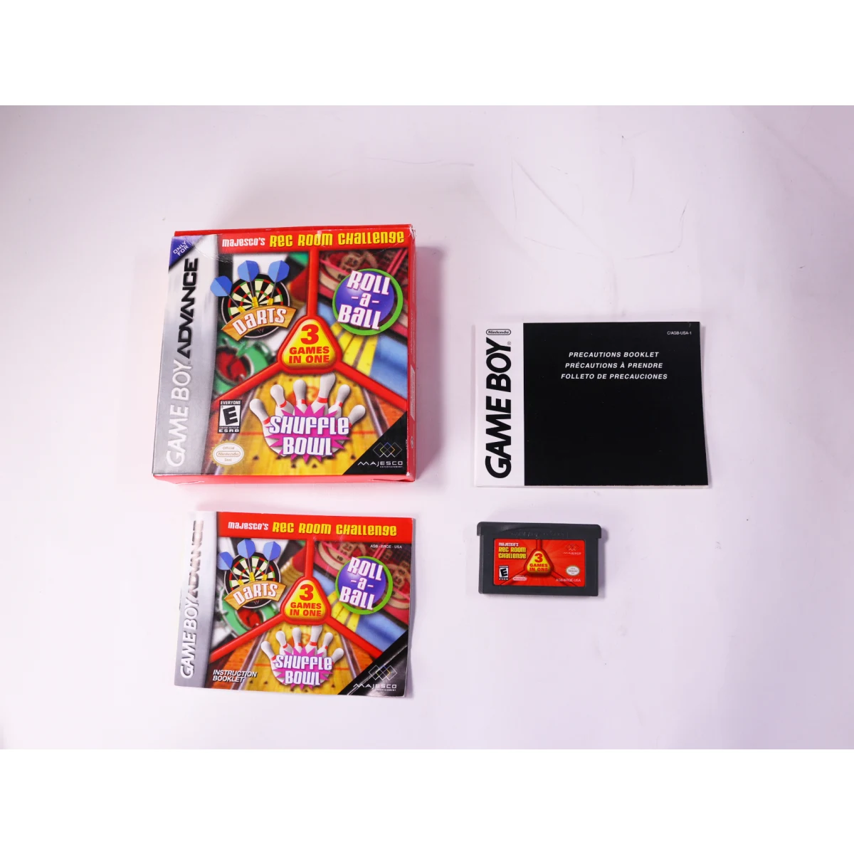 Game Boy Advance - 3-in-1 Rec Room Challenge - Boxed CIB - productfoto 5