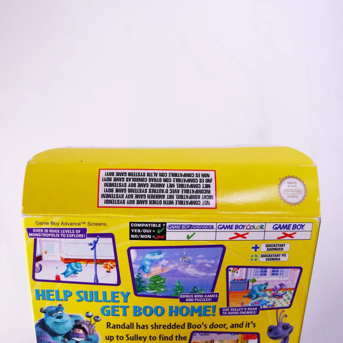 Game Boy Advance - Monsters, Inc. - Boxed CIB - productfoto 8