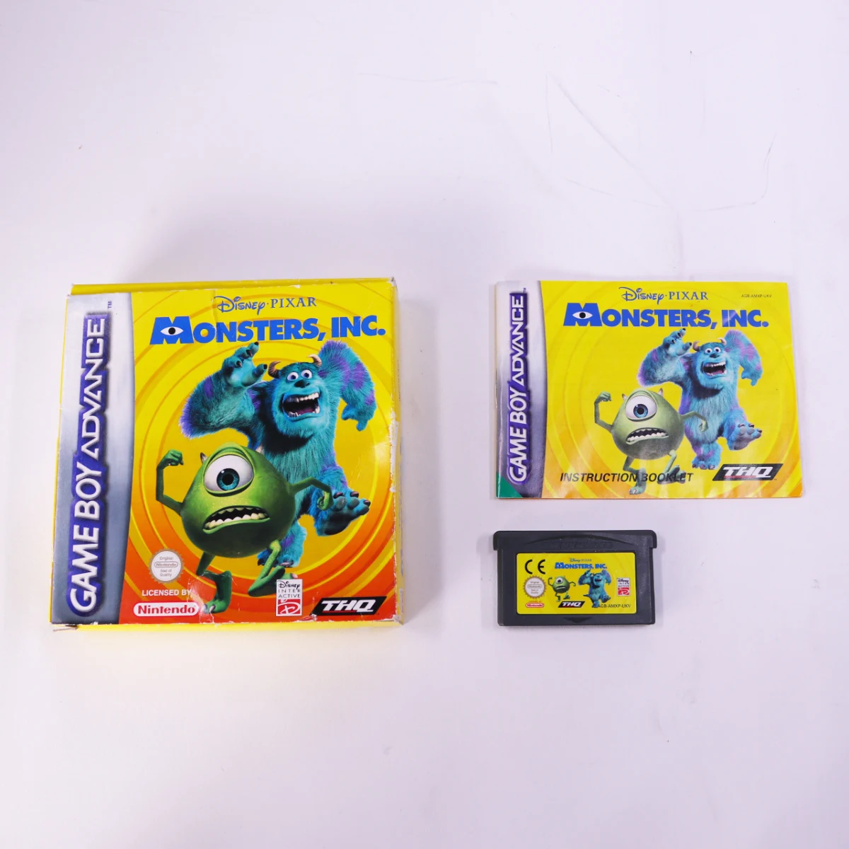 Game Boy Advance - Monsters, Inc. - Boxed CIB - productfoto 5