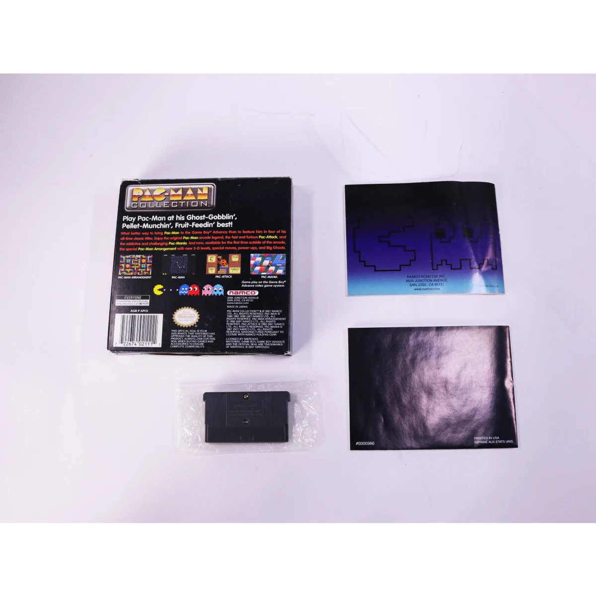 Gameboy Advance - Pac-Man Collection - Boxed CIB - productfoto 9