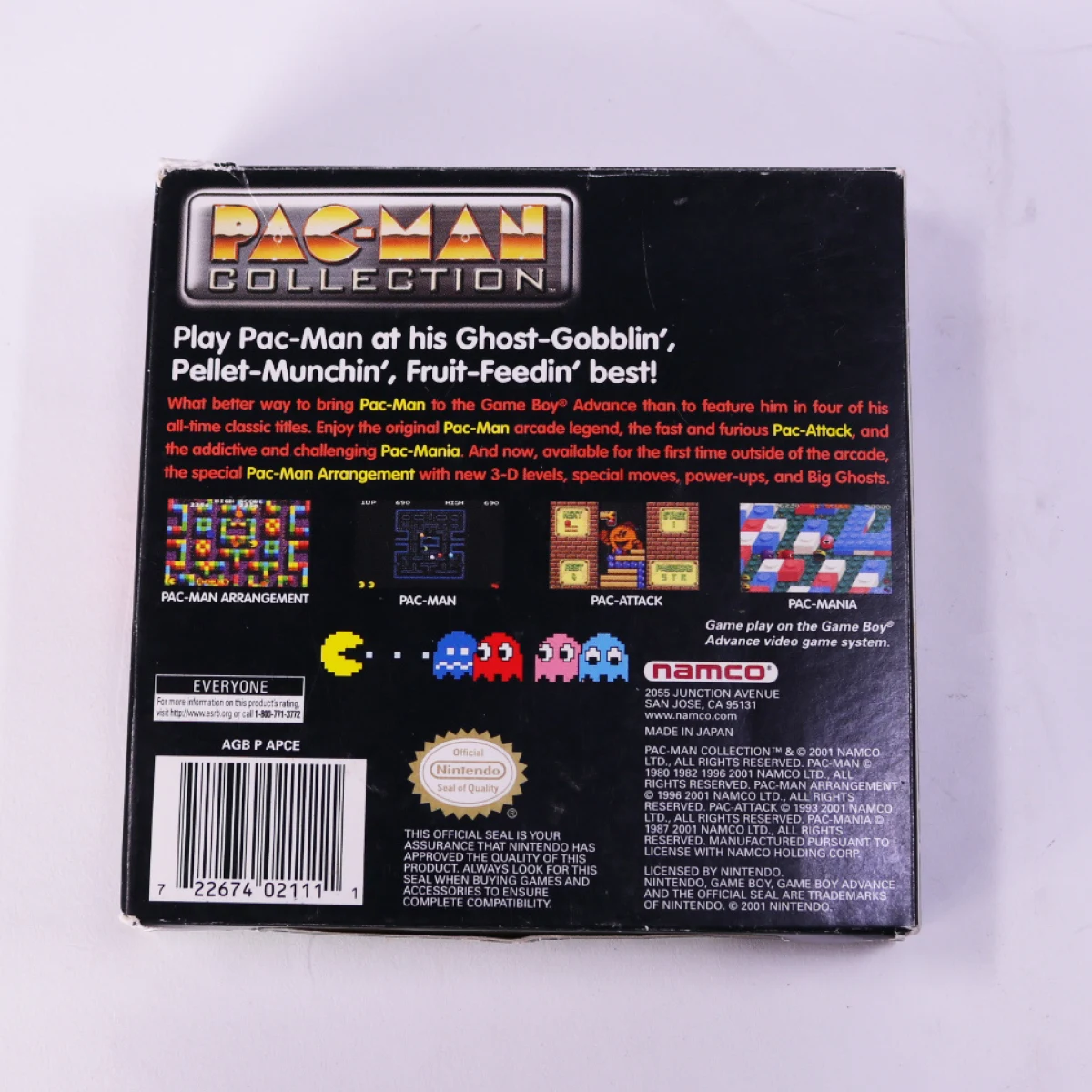 Gameboy Advance - Pac-Man Collection - Boxed CIB - productfoto 2