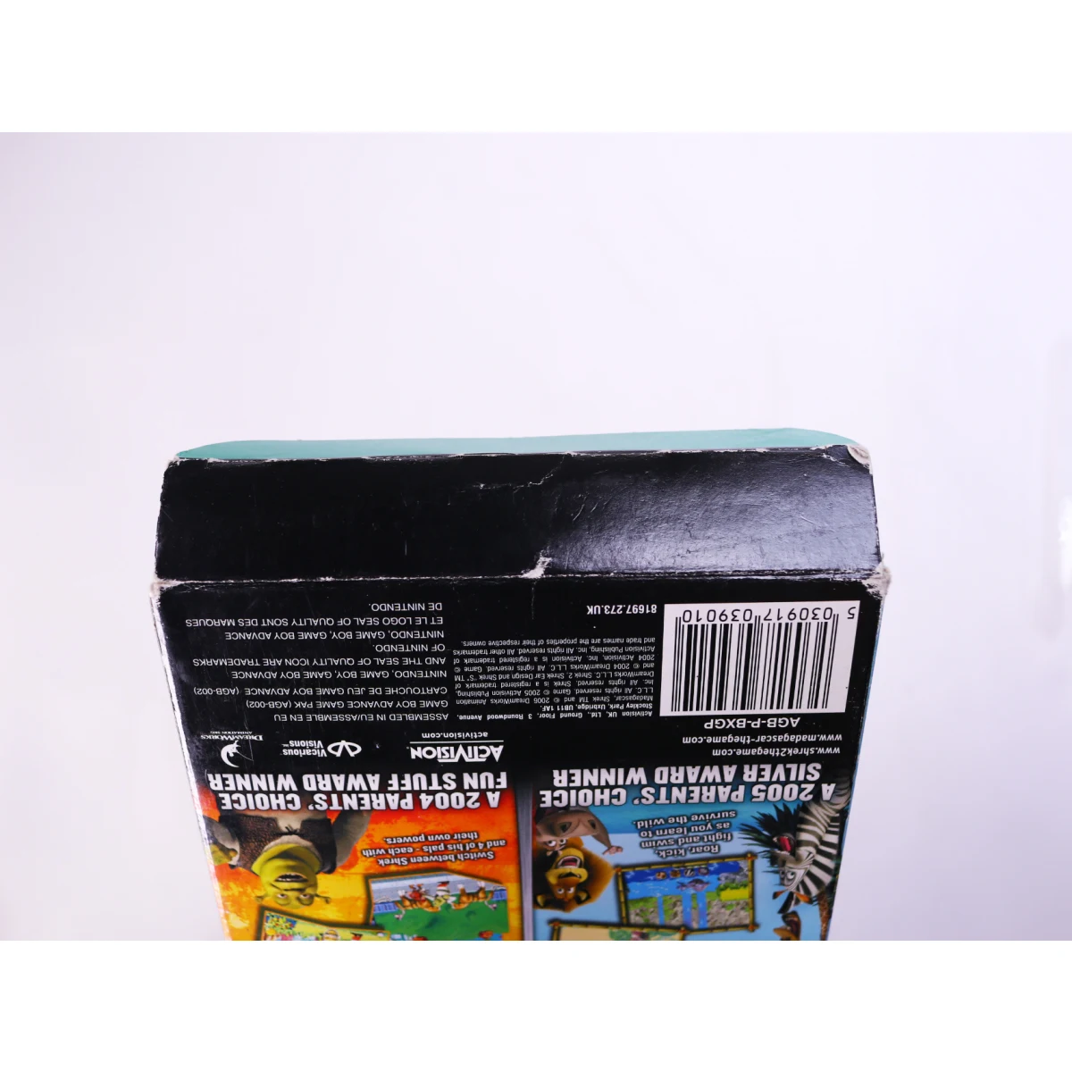 Game Boy Advance - Madagascar & Shrek 2 - Boxed CIB - productfoto 10