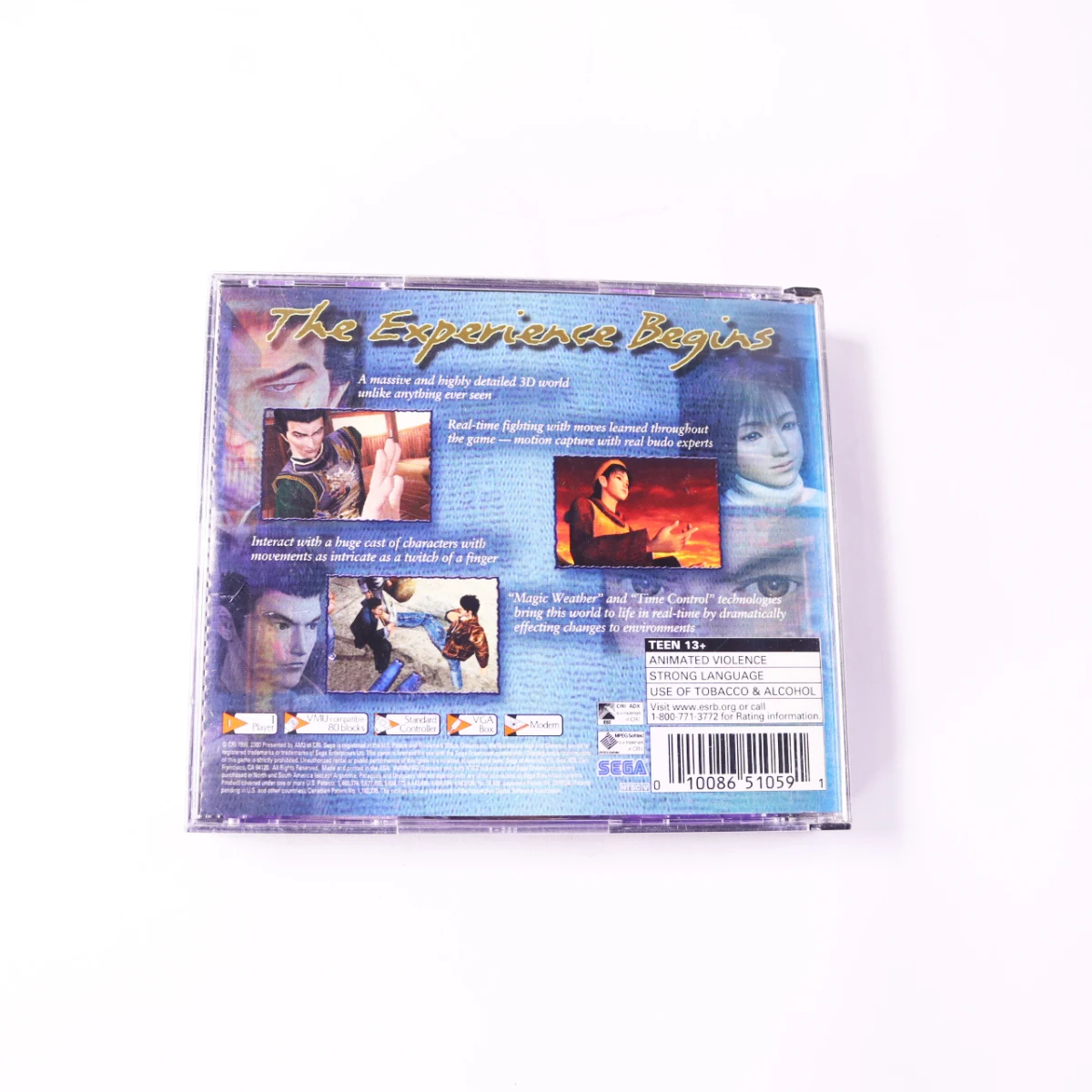 SEGA Dreamcast - Shenmue - productfoto 2