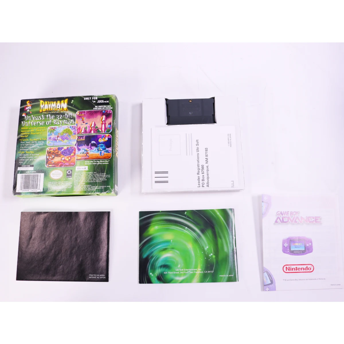 Game Boy Advance - Rayman Advance [CIB Boxed] - USA - productfoto 2