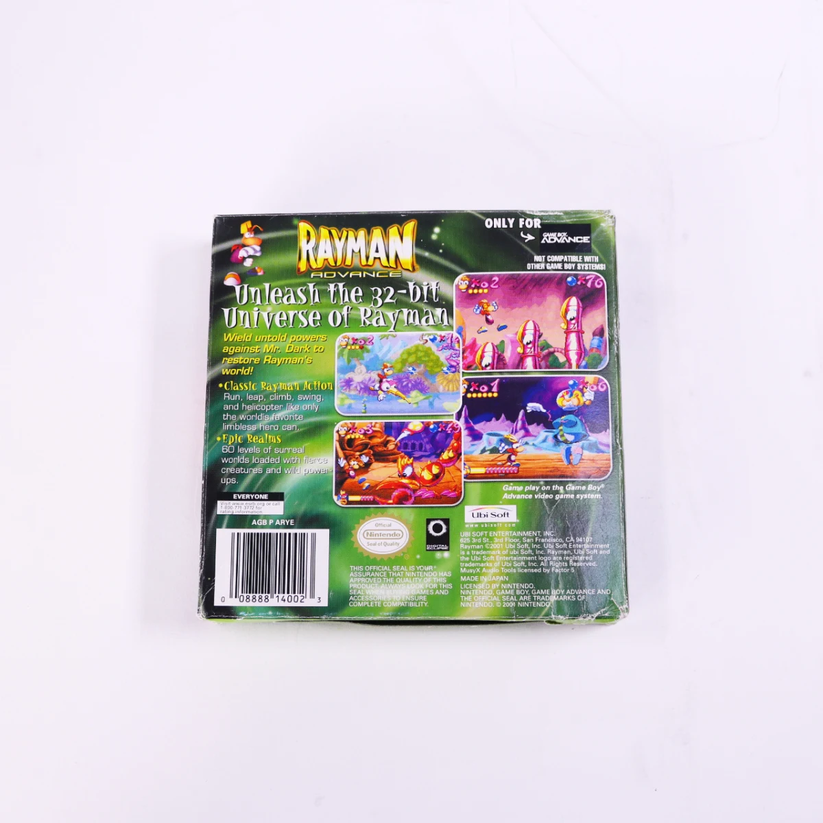 Game Boy Advance - Rayman Advance [CIB Boxed] - USA - productfoto 4