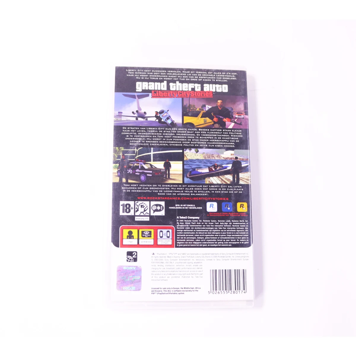 PSP - Grand Theft Auto: Liberty City Stories - productfoto 2