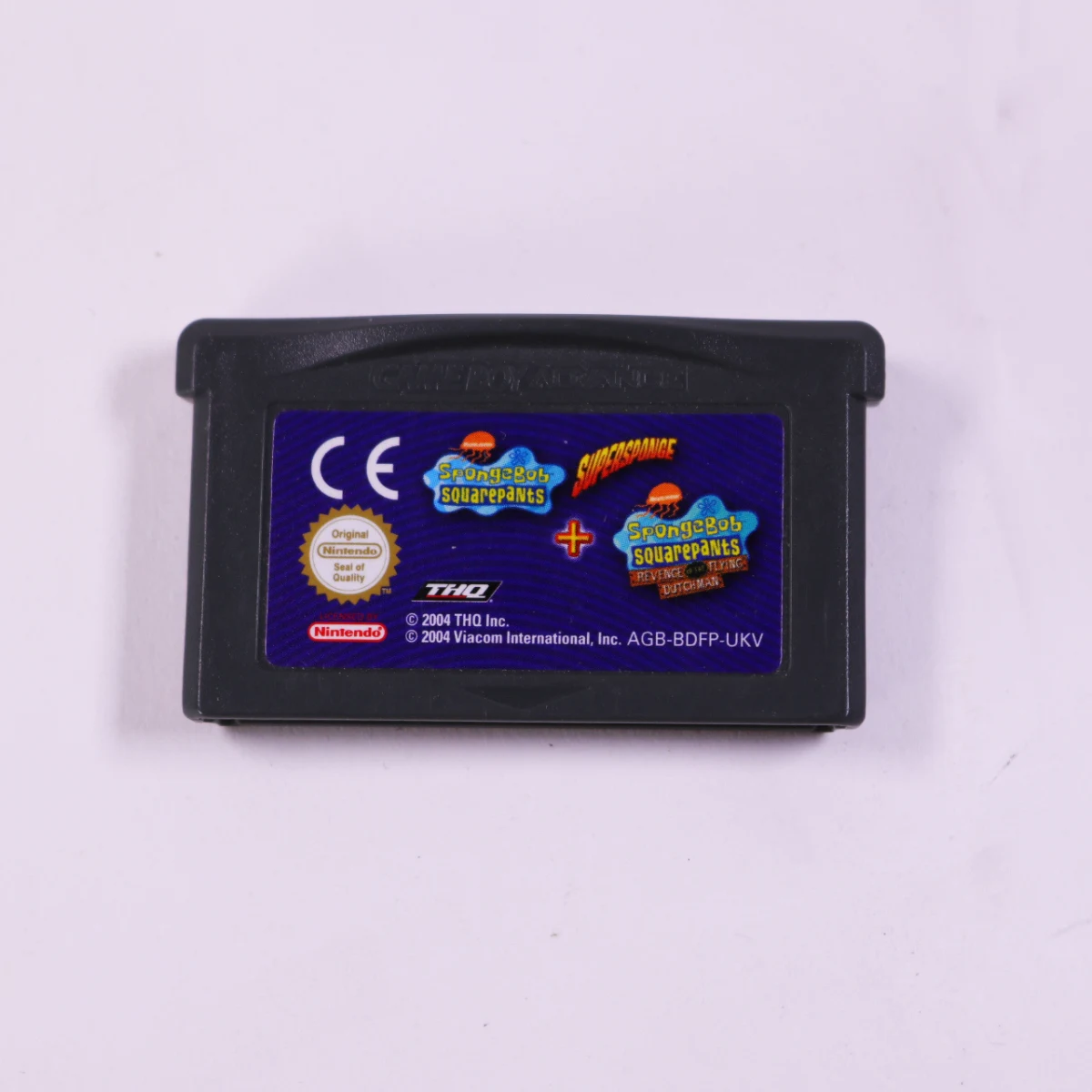 Game Boy Advance - SpongeBob SquarePants: SuperSponge + Revenge of the Flying Dutchman