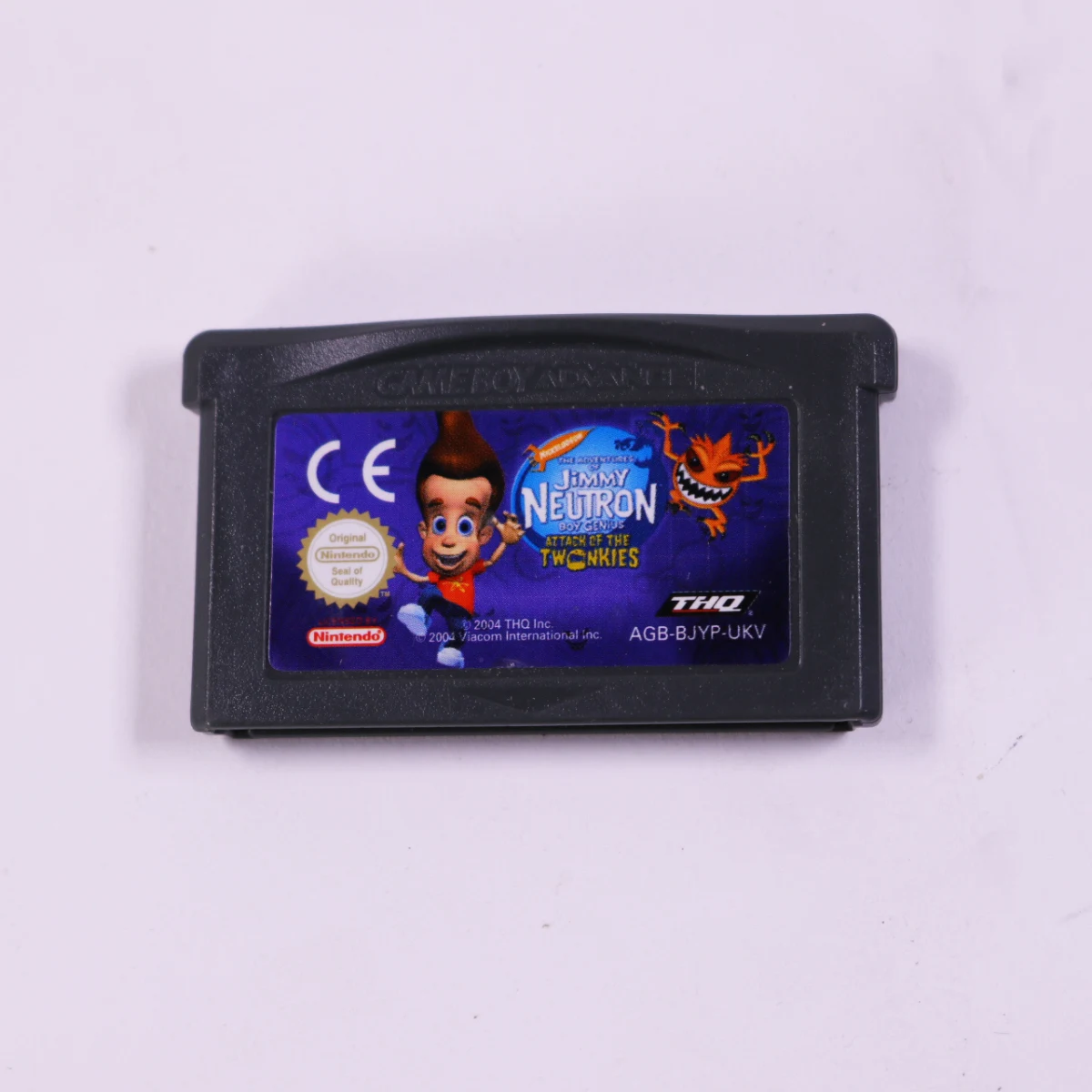 Game Boy Advance - The Adventures of Jimmy Neutron Boy Genius: Attack of the Twonkies