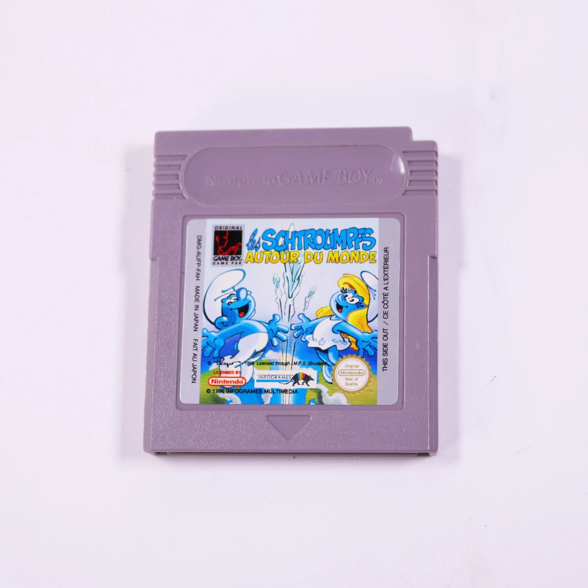 Game Boy - Schtroumpfs Autour Du Monde