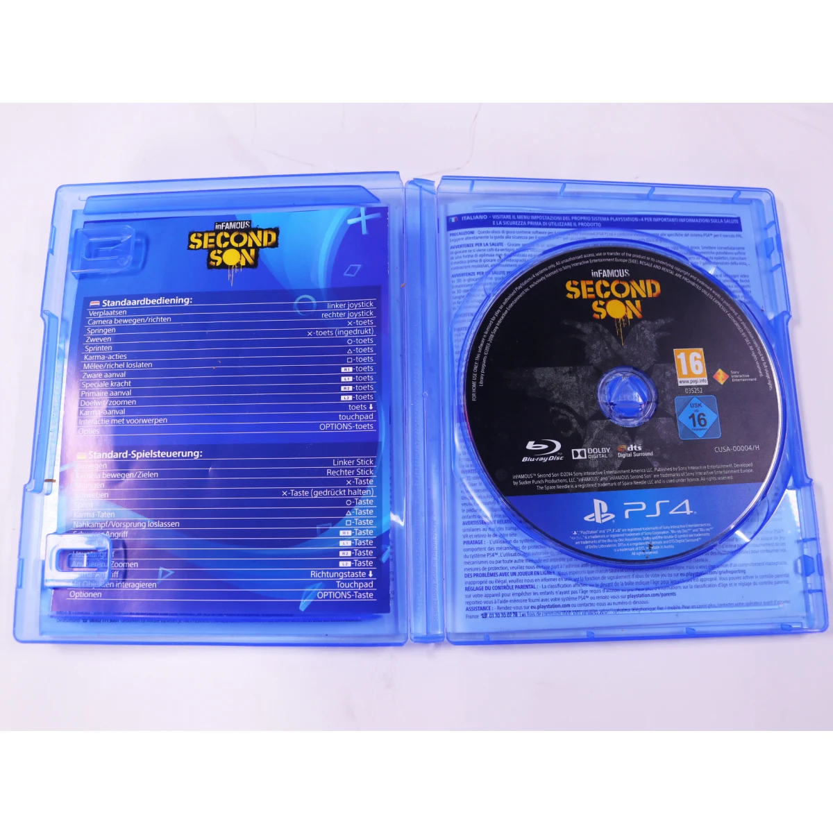 PlayStation 4 - Second Son [Gebruikt] - Gebruikt - productfoto 3