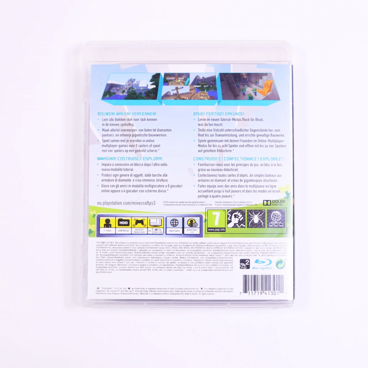 PlayStation 3 - Minecraft: PlayStation 3 Edition - productfoto 3