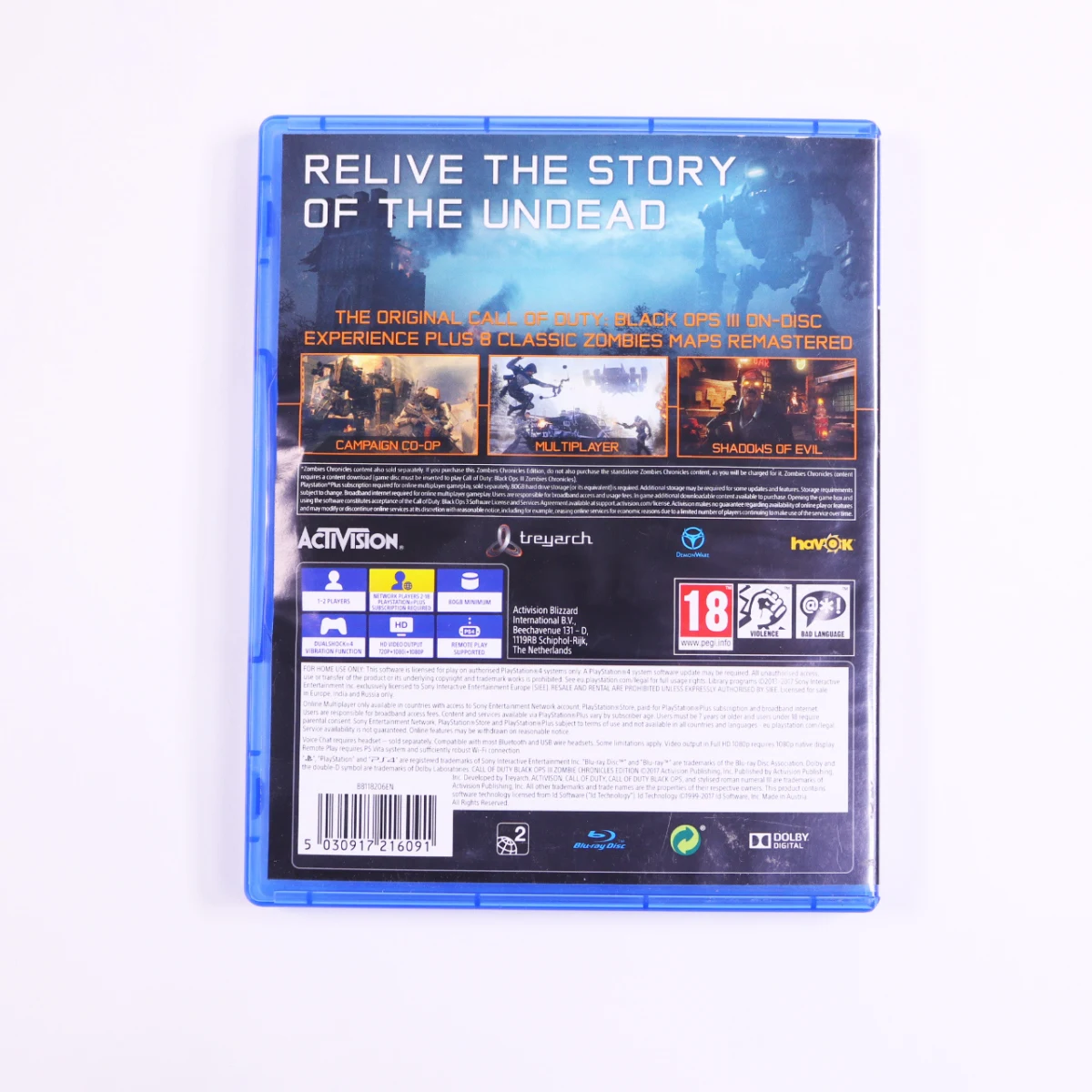 Playstation 4 - Call of Duty: Black Ops III [Gebruikt] - Gebruikt - productfoto 2