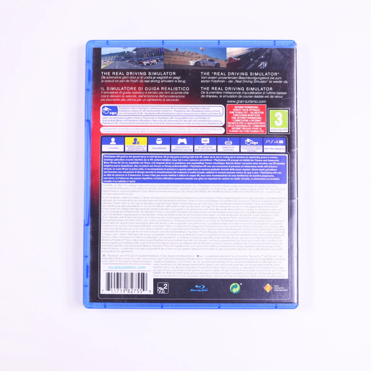 Playstation 4 - Gran Turismo Sport [No Manual] [Gebruikt] - Gebruikt - productfoto 2