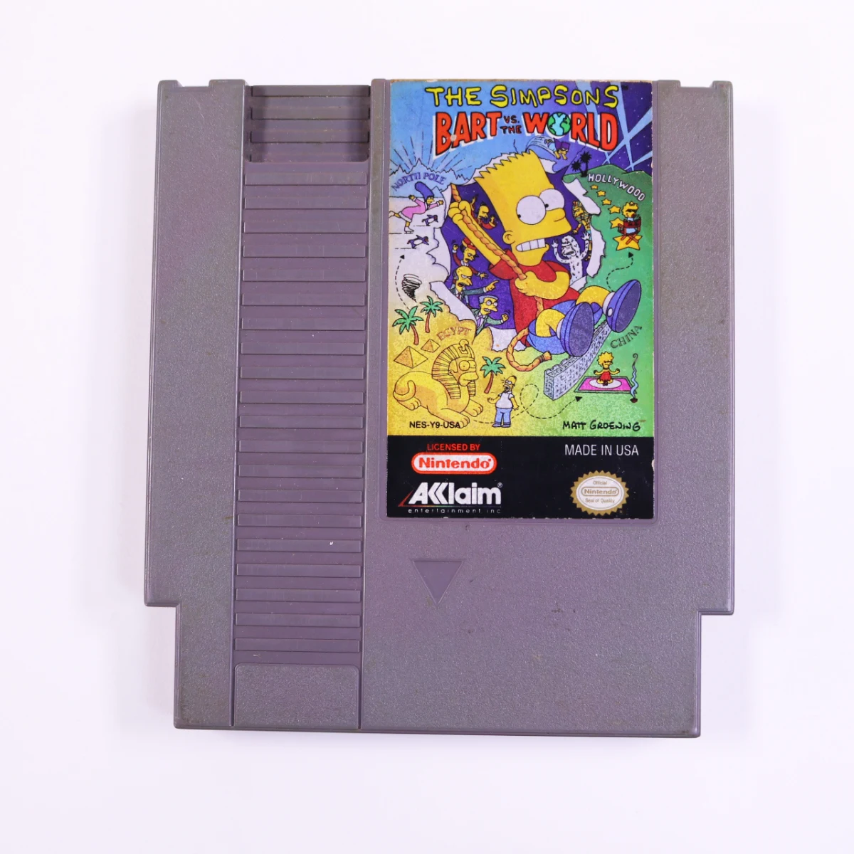 NES - The Simpsons: Bart vs. the World [USA]