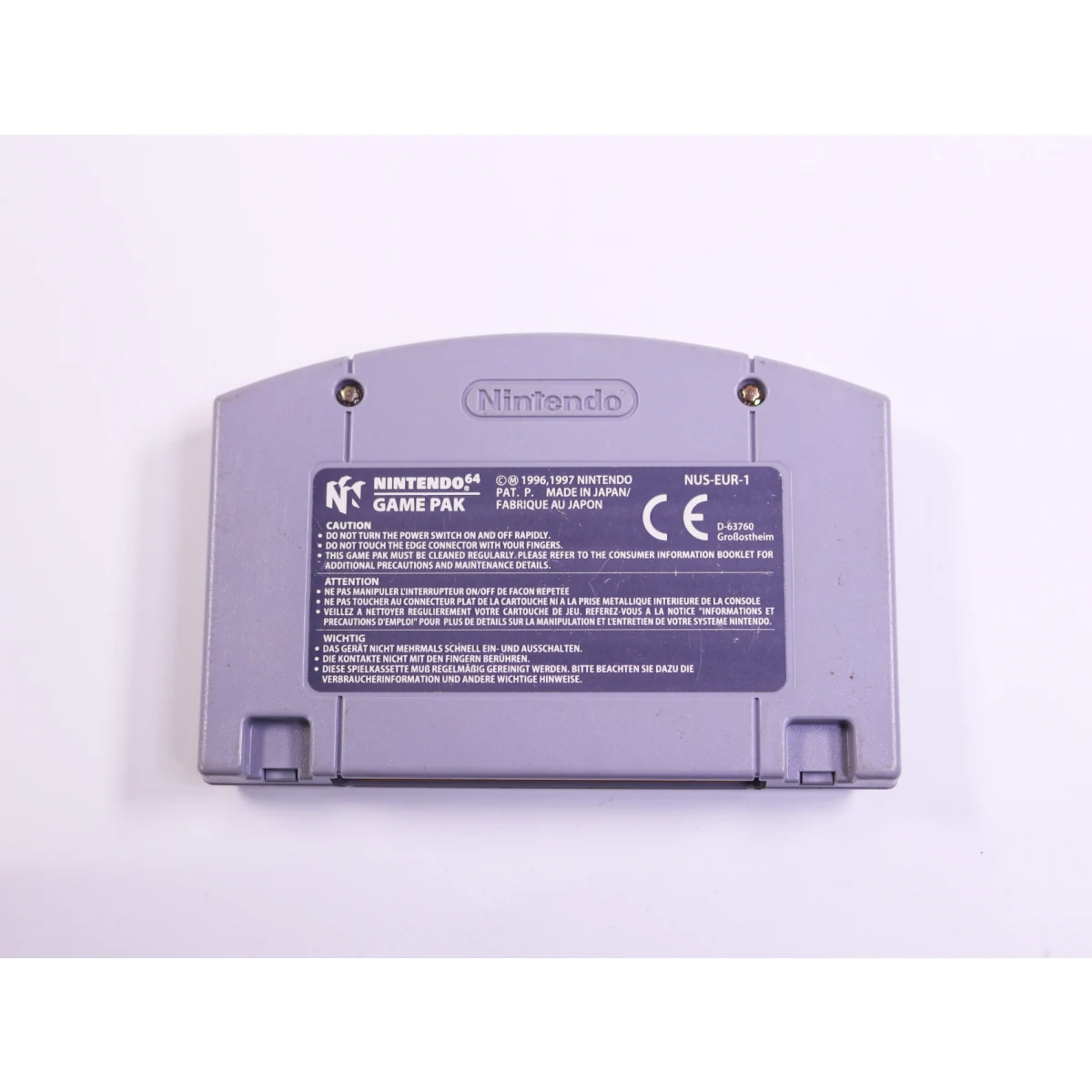 N64 - Wayne Gretzky's 3D Hockey '98 - productfoto 2
