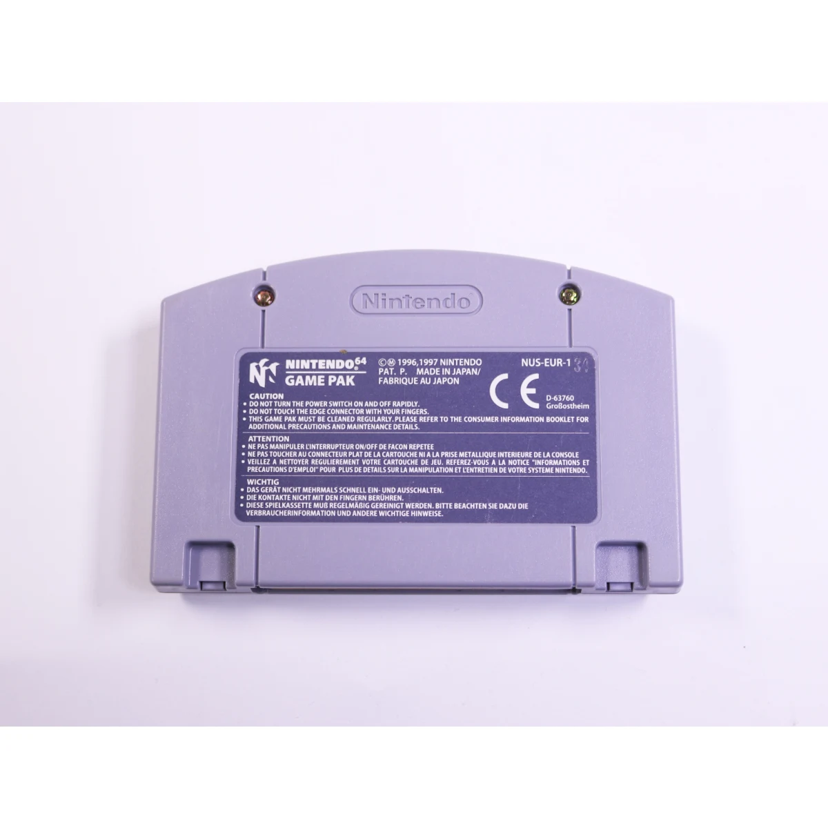 N64 - NHL Breakaway 98 - productfoto 2