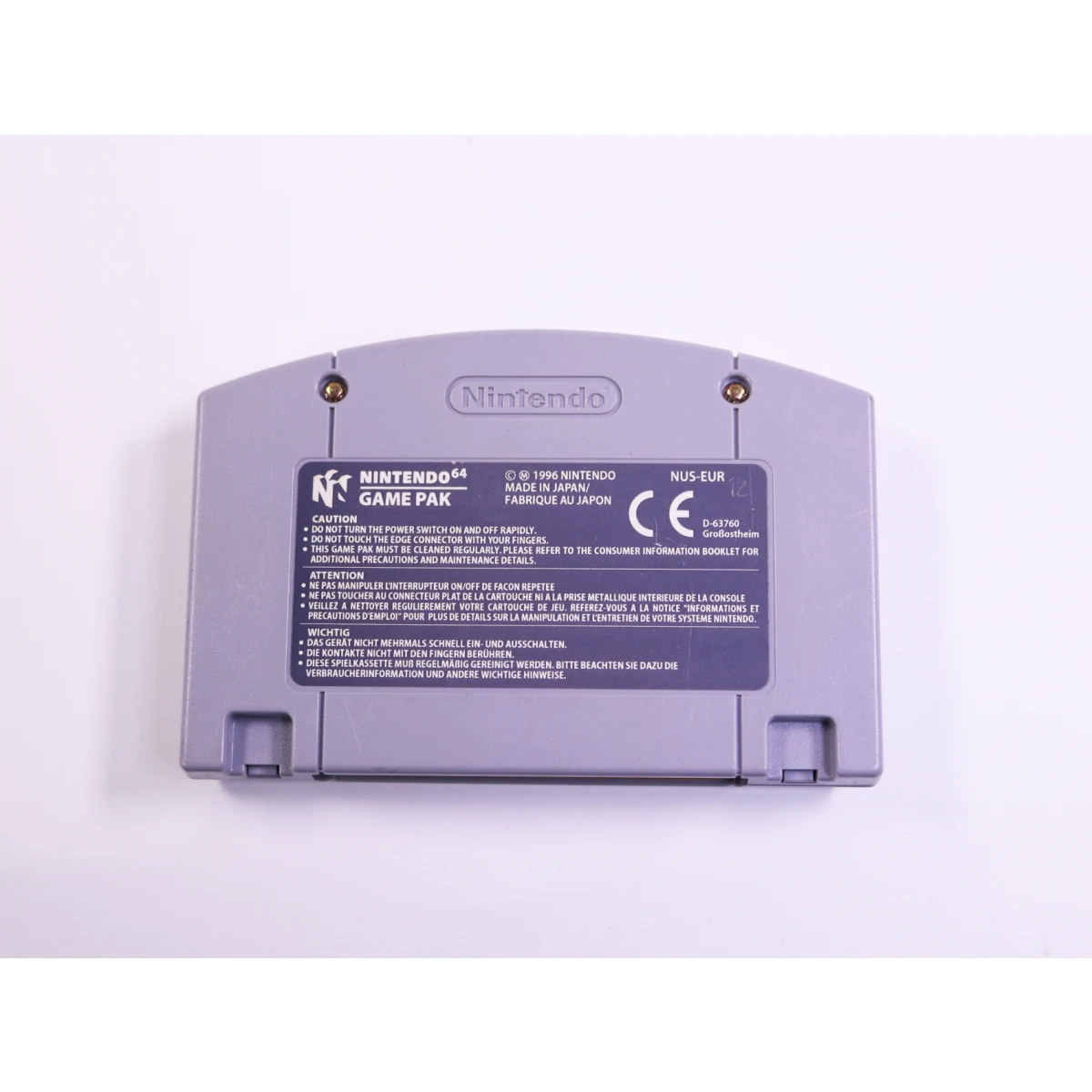 N64 - International Superstar Soccer 64 - productfoto 2