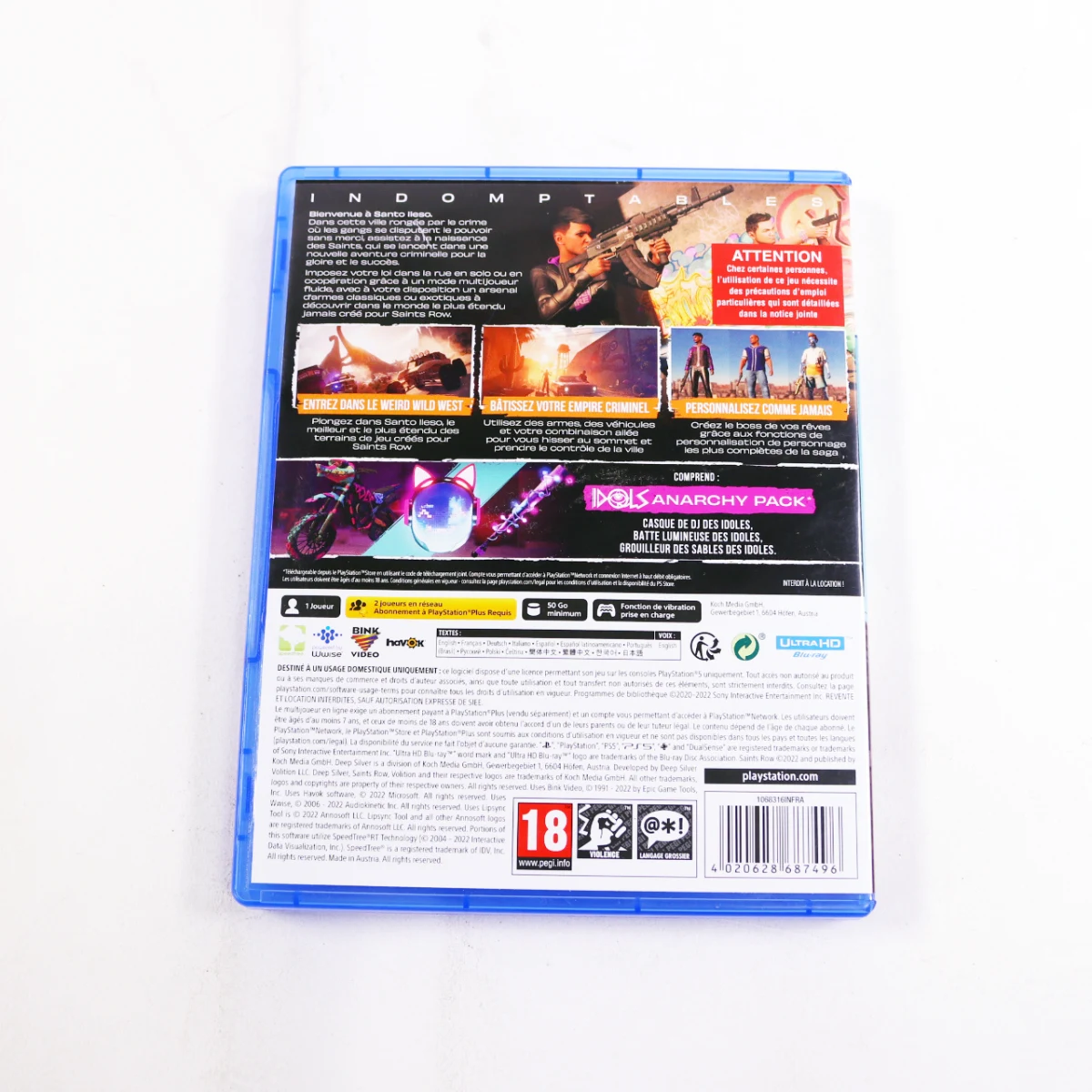PlayStation 5 - Saints Row - productfoto 3