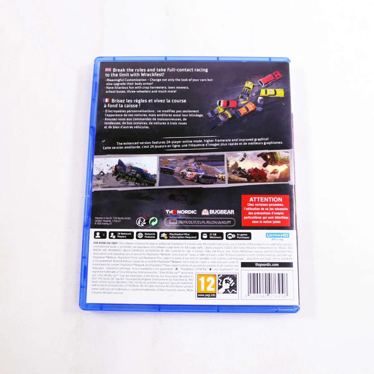 PlayStation 5 - Wreckfest - productfoto 3