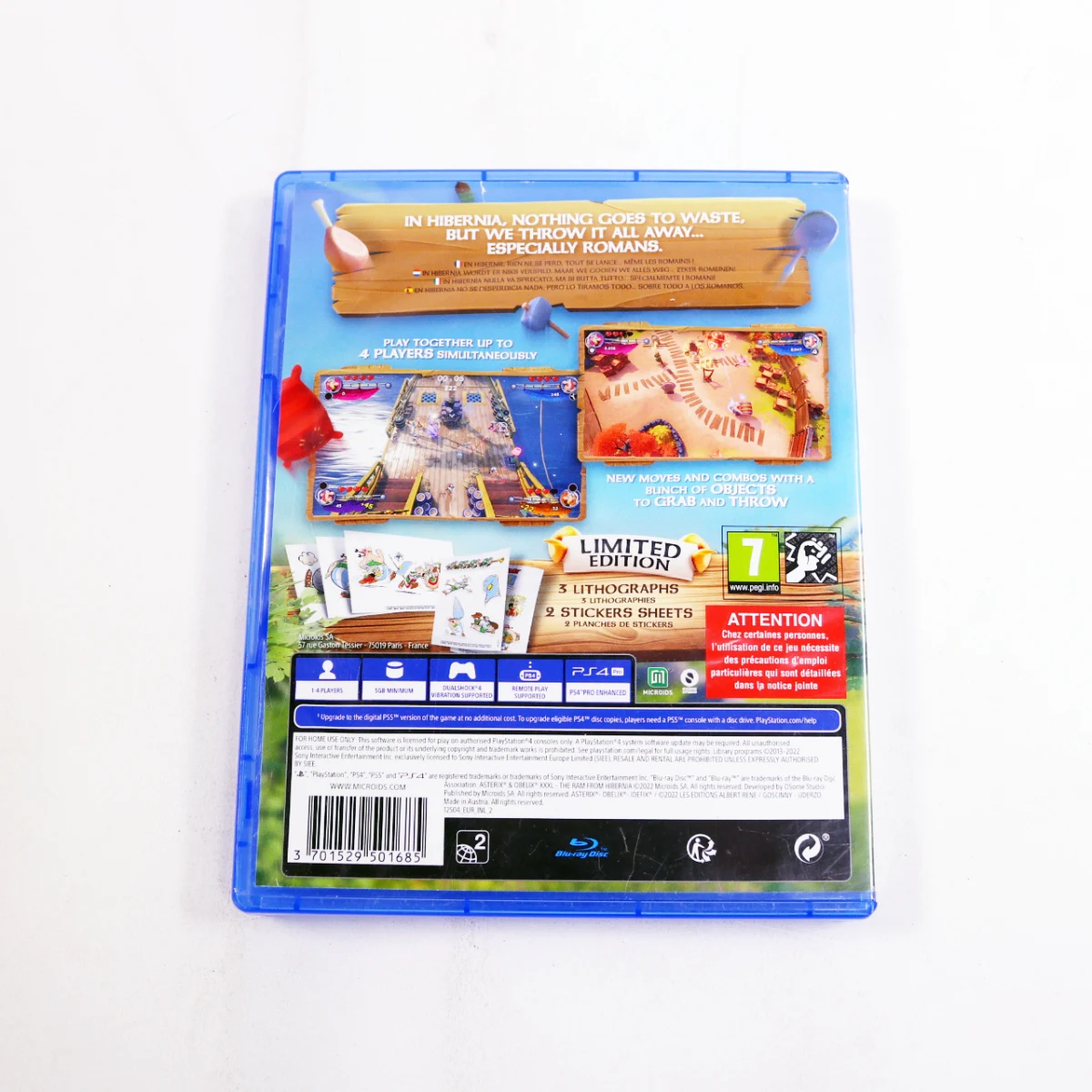 PlayStation 4 - Asterix & Obelix XXXL Limited edition [Gebruikt] - Gebruikt - productfoto 3