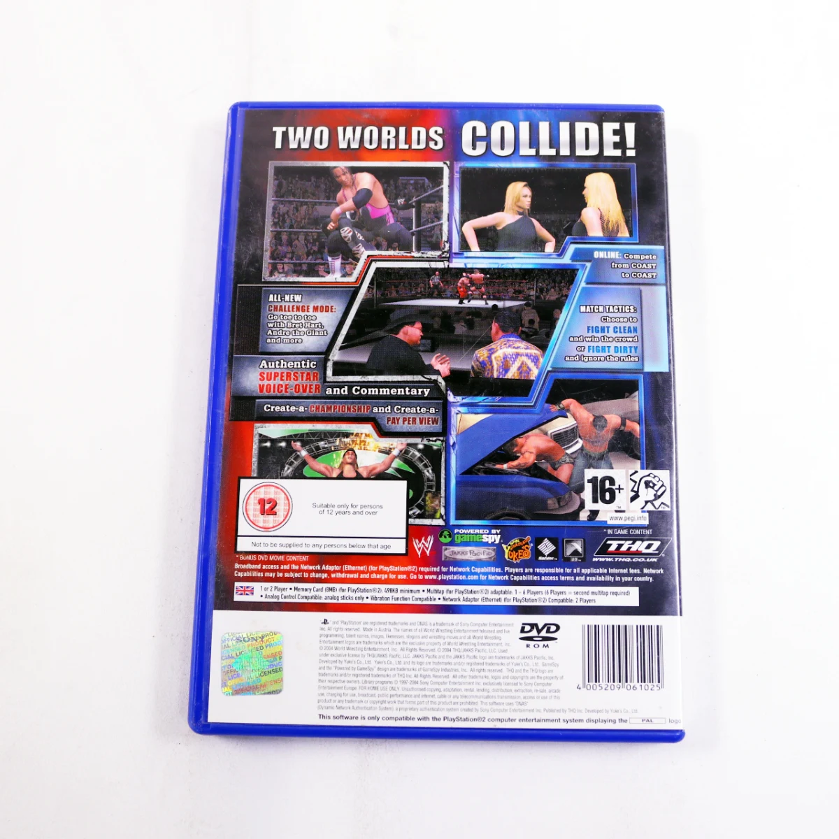 PlayStation 2 - WWE SmackDown! vs. Raw - productfoto 2