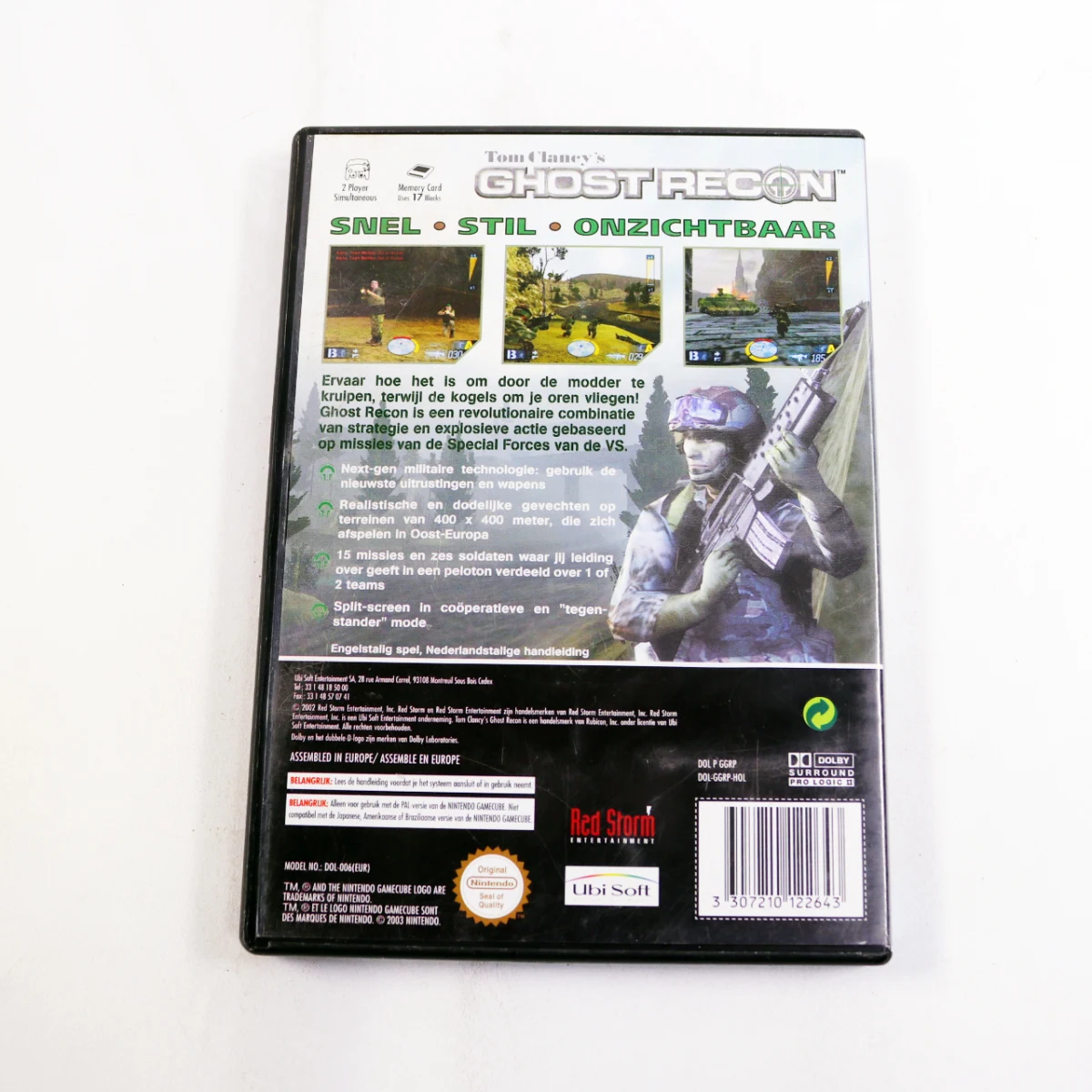 GameCube - Tom Clancy's Ghost Recon - productfoto 3
