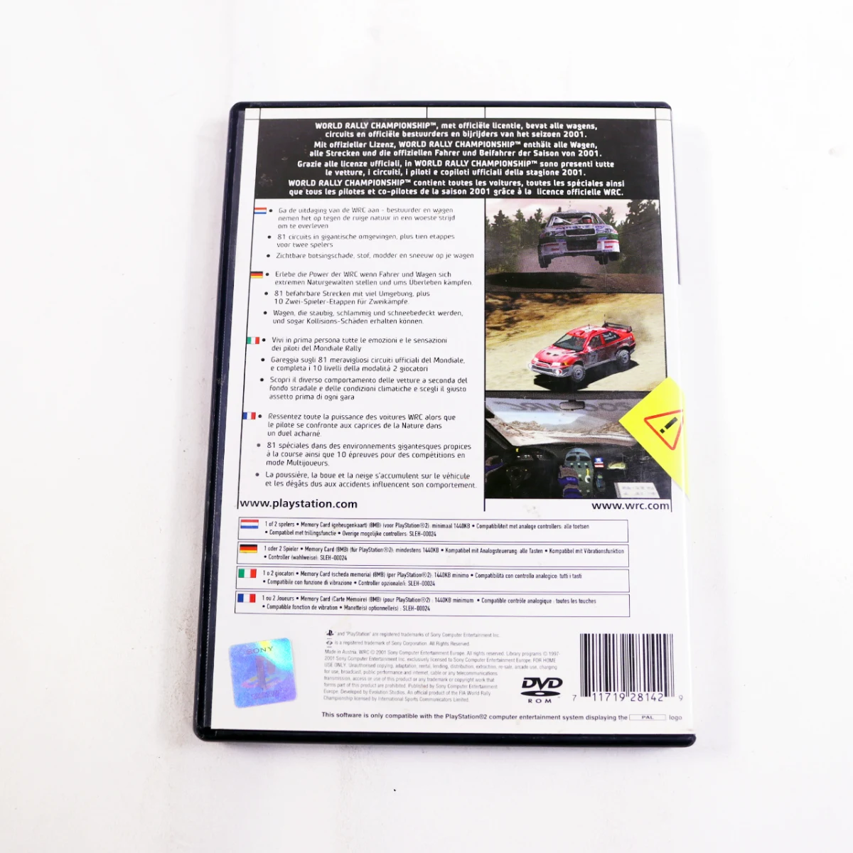 PlayStation 2 - World Rally Championship [Promotion] #1 - productfoto 3