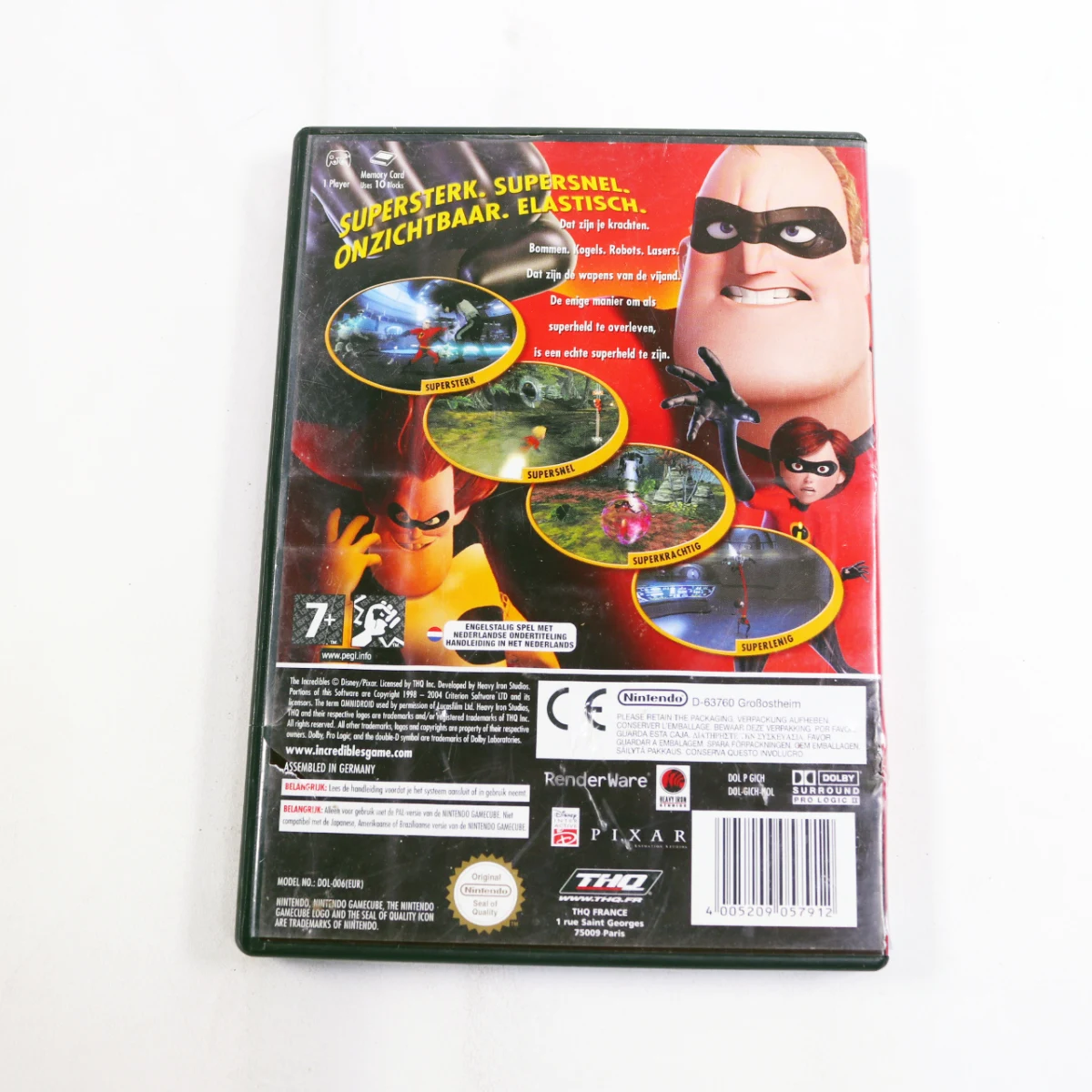 GameCube - The Incredibles - productfoto 3