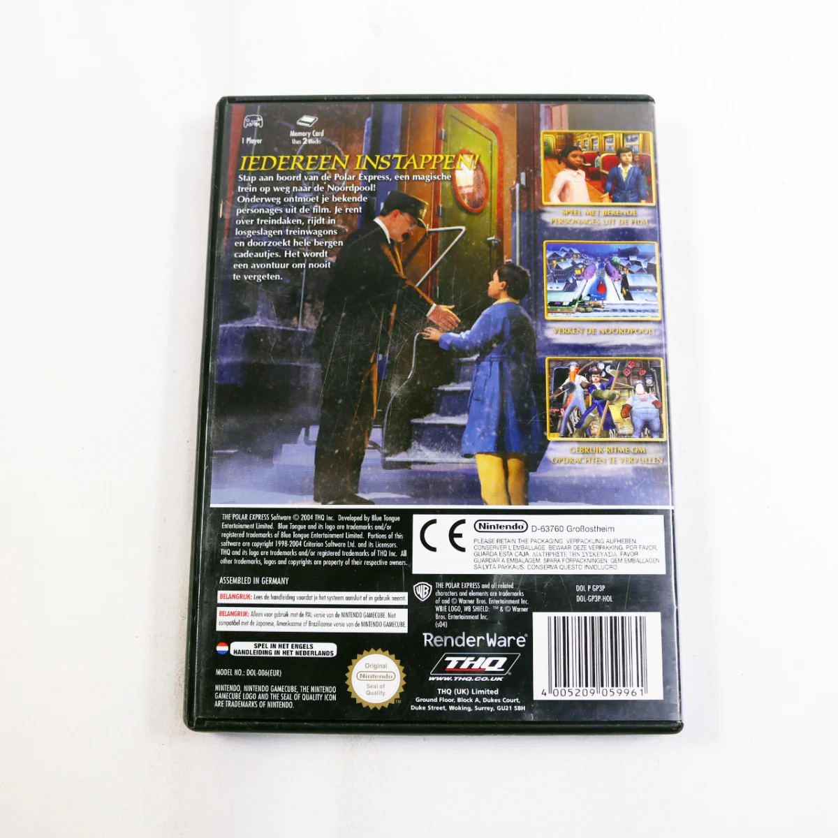 GameCube - The Polar Express - productfoto 3