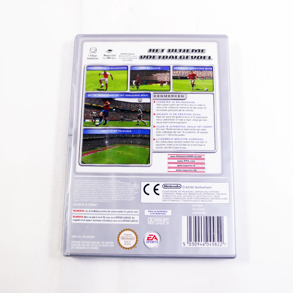 GameCube - FIFA Football 2005 - productfoto 3