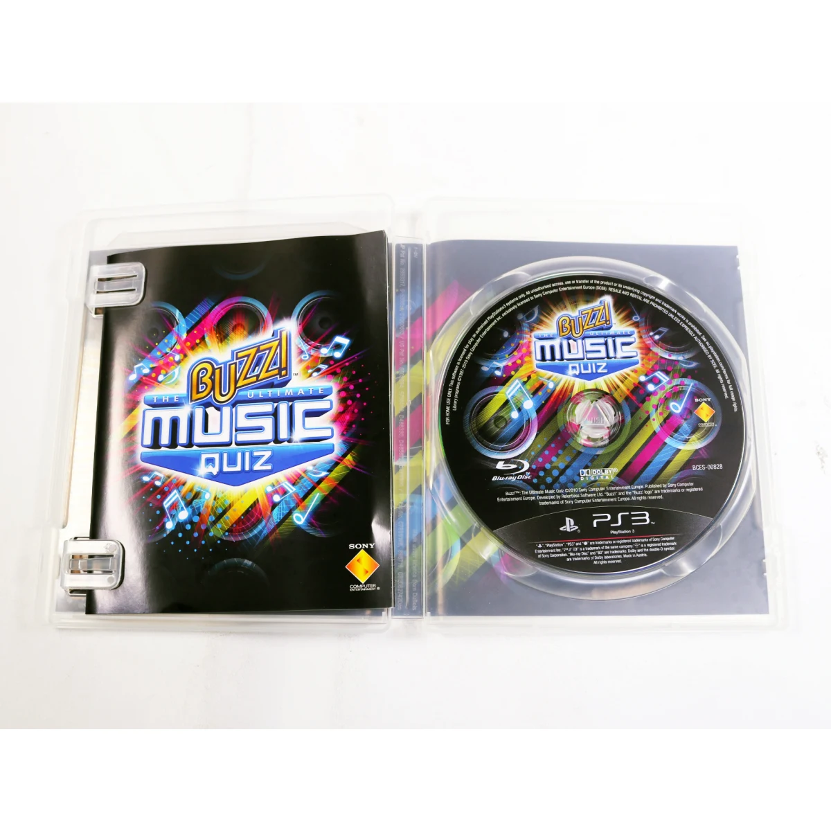 PlayStation 3 - Buzz: The Ultimate Music Quiz - productfoto 2
