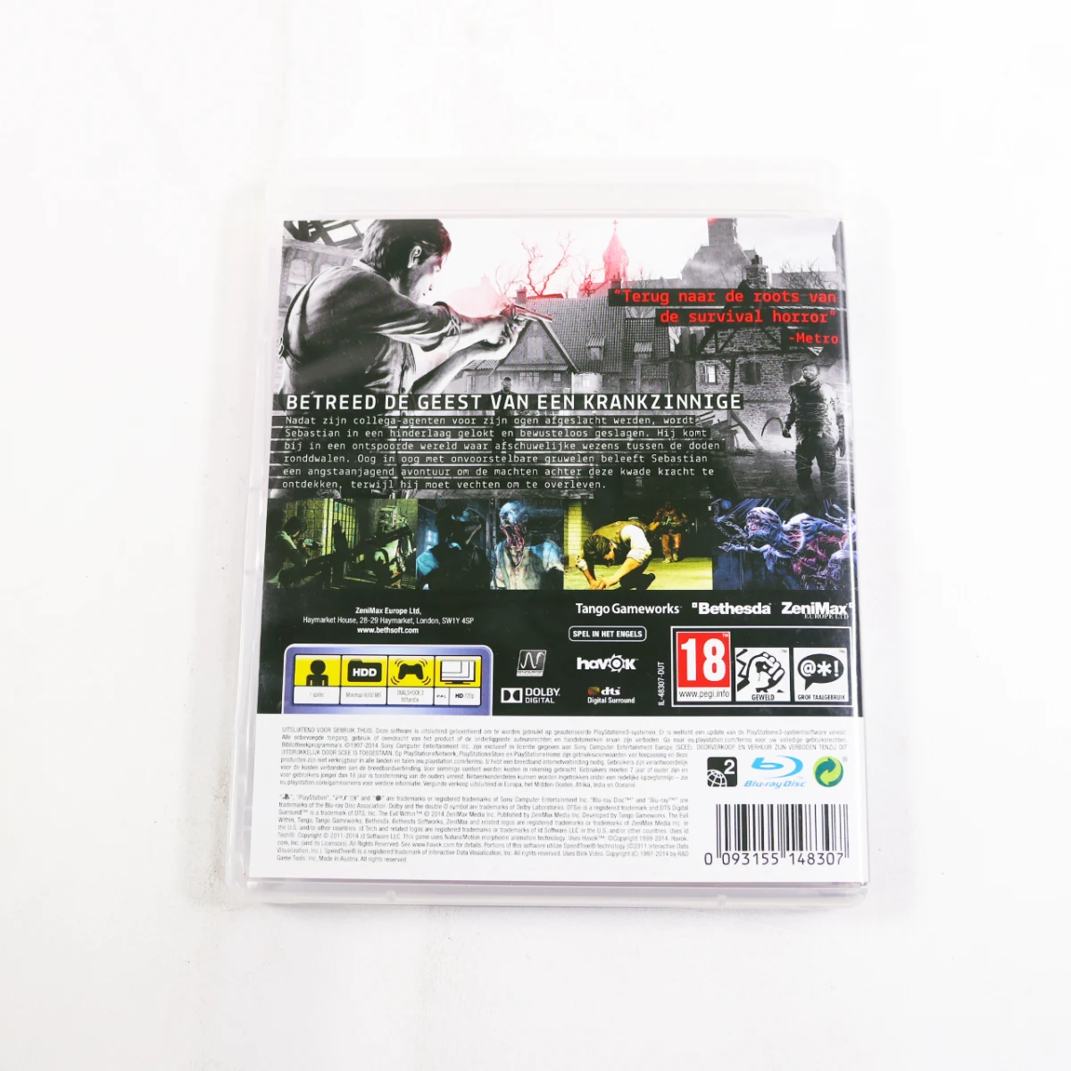 PlayStation 3 - The Evil Within - productfoto 2