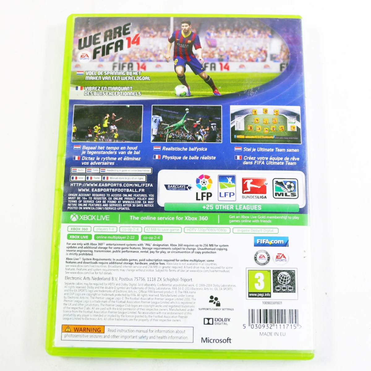 Xbox 360 - FIFA 14 [No Manual] - productfoto 3