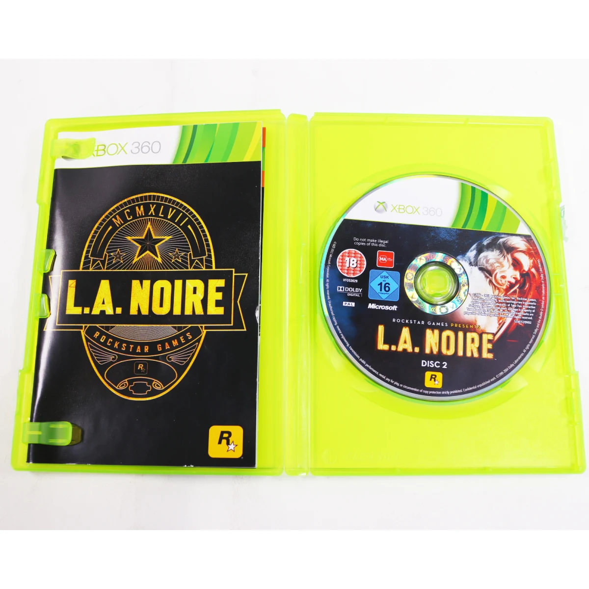 Xbox 360 - L.A. Noire - productfoto 3