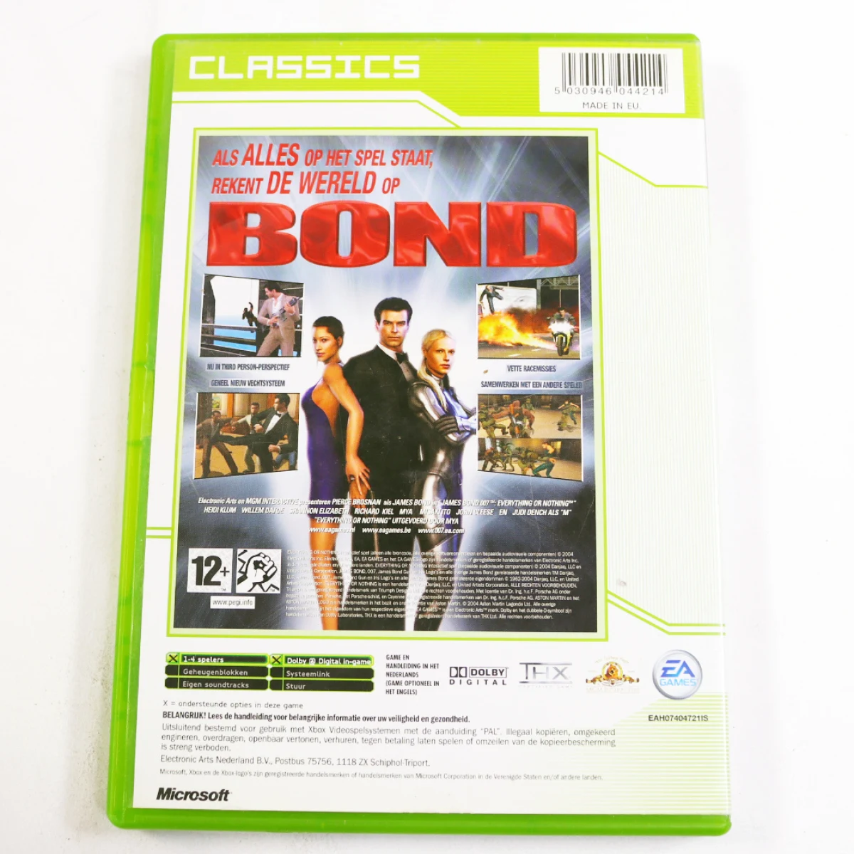 Xbox Classic - James Bond 007: Everything or Nothing [Classics] - productfoto 2