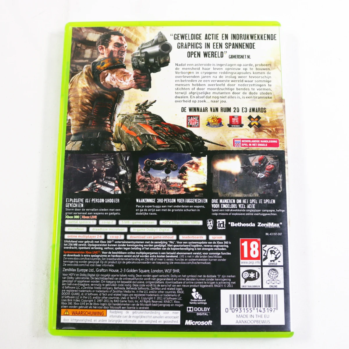 Xbox 360 - Rage: Anarchy Edition - productfoto 2