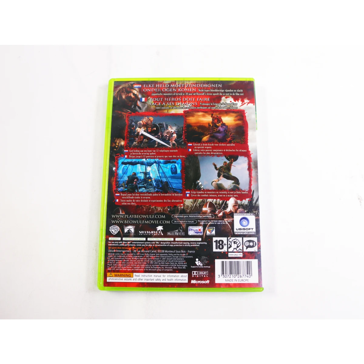 Xbox 360 - Beowulf: The Game - productfoto 2