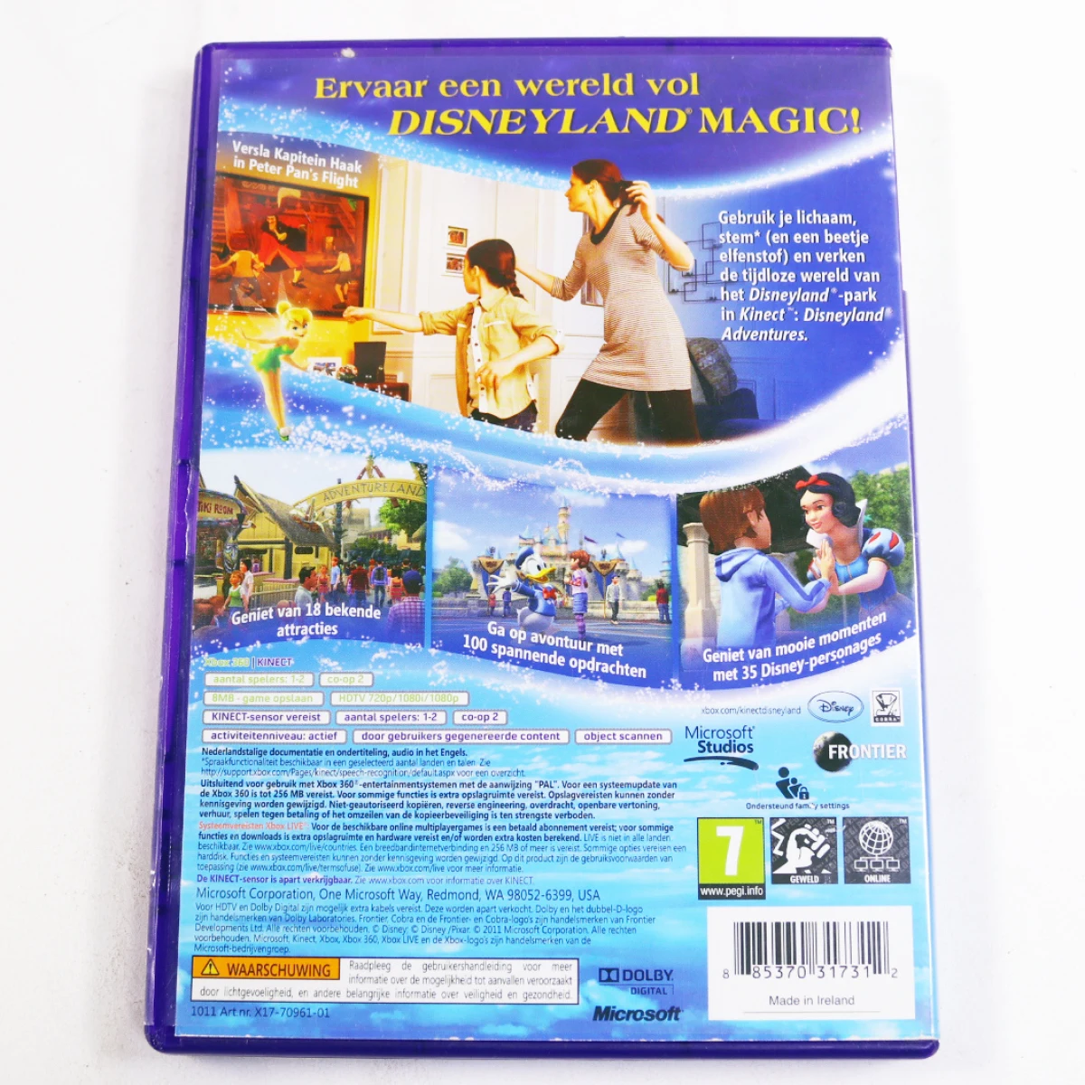 Xbox 360 - Kinect Disneyland Adventures [No Manual] - productfoto 2
