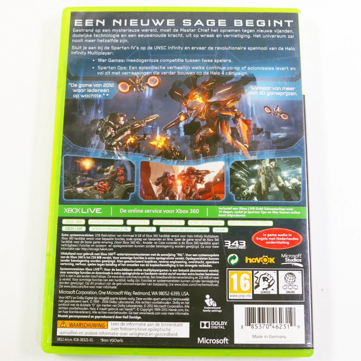 Xbox 360 - Halo 4 - productfoto 3
