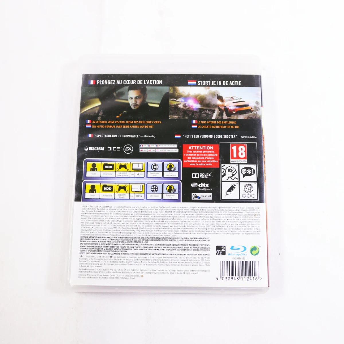 PlayStation 3 - Battlefield Hardline - productfoto 3