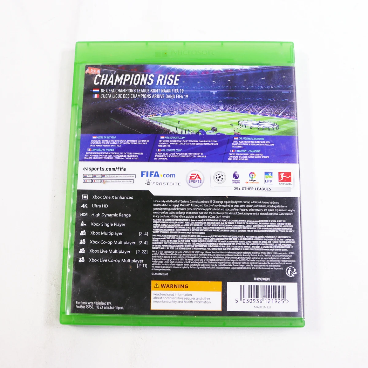 Xbox one - Fifa 19 [Gebruikt] - Gebruikt - productfoto 2