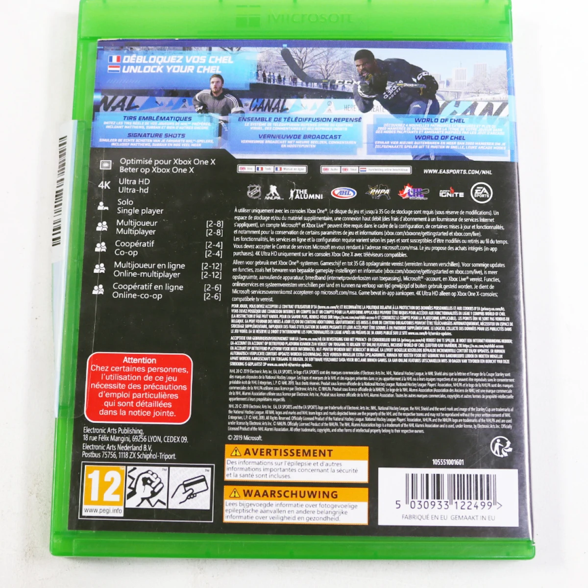 Xbox one - NHL 20 [Gebruikt] - Gebruikt - productfoto 2
