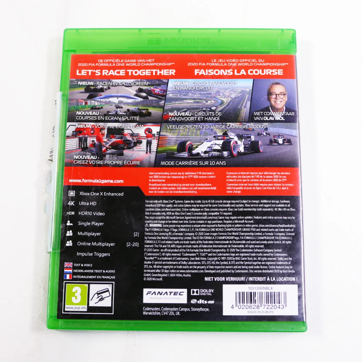 Xbox one - F1 2020 [Gebruikt] - Gebruikt - productfoto 2