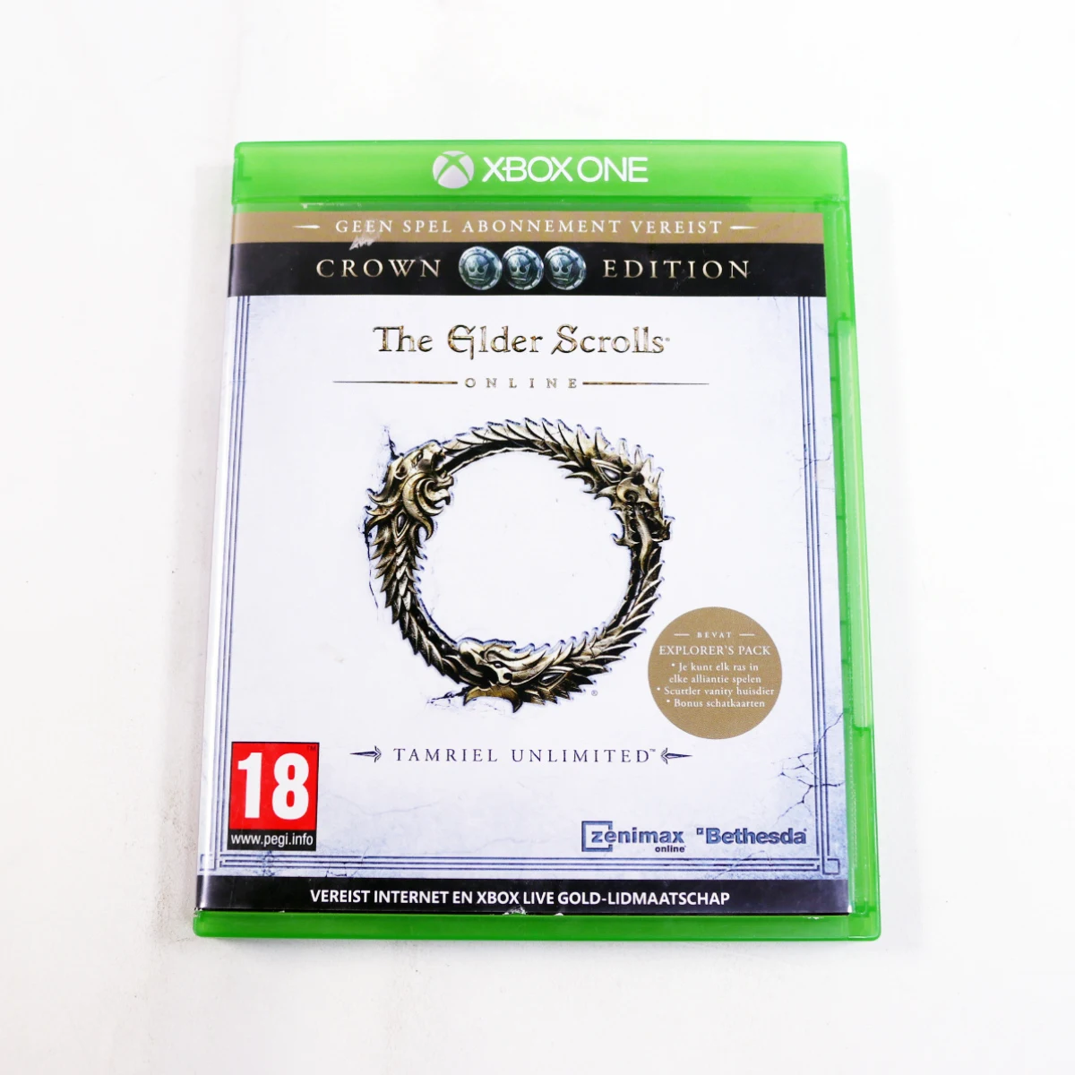 Xbox one - The Elder Scrolls online: Tamriel Unlimited [Crown Edition] [Gebruikt]
